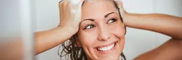 Girl Washing Hair