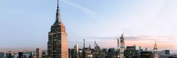 Empire States and skyscrapers in New York City, United States
